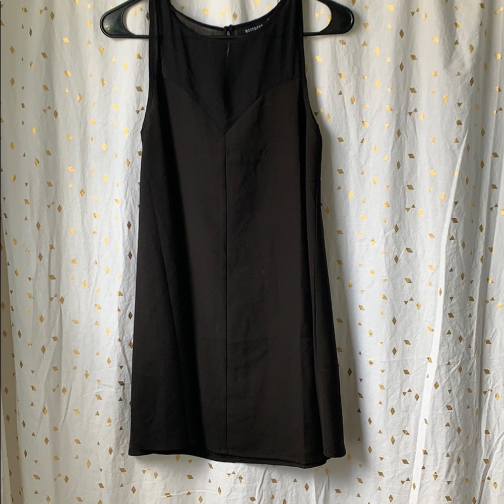 Black swing dress